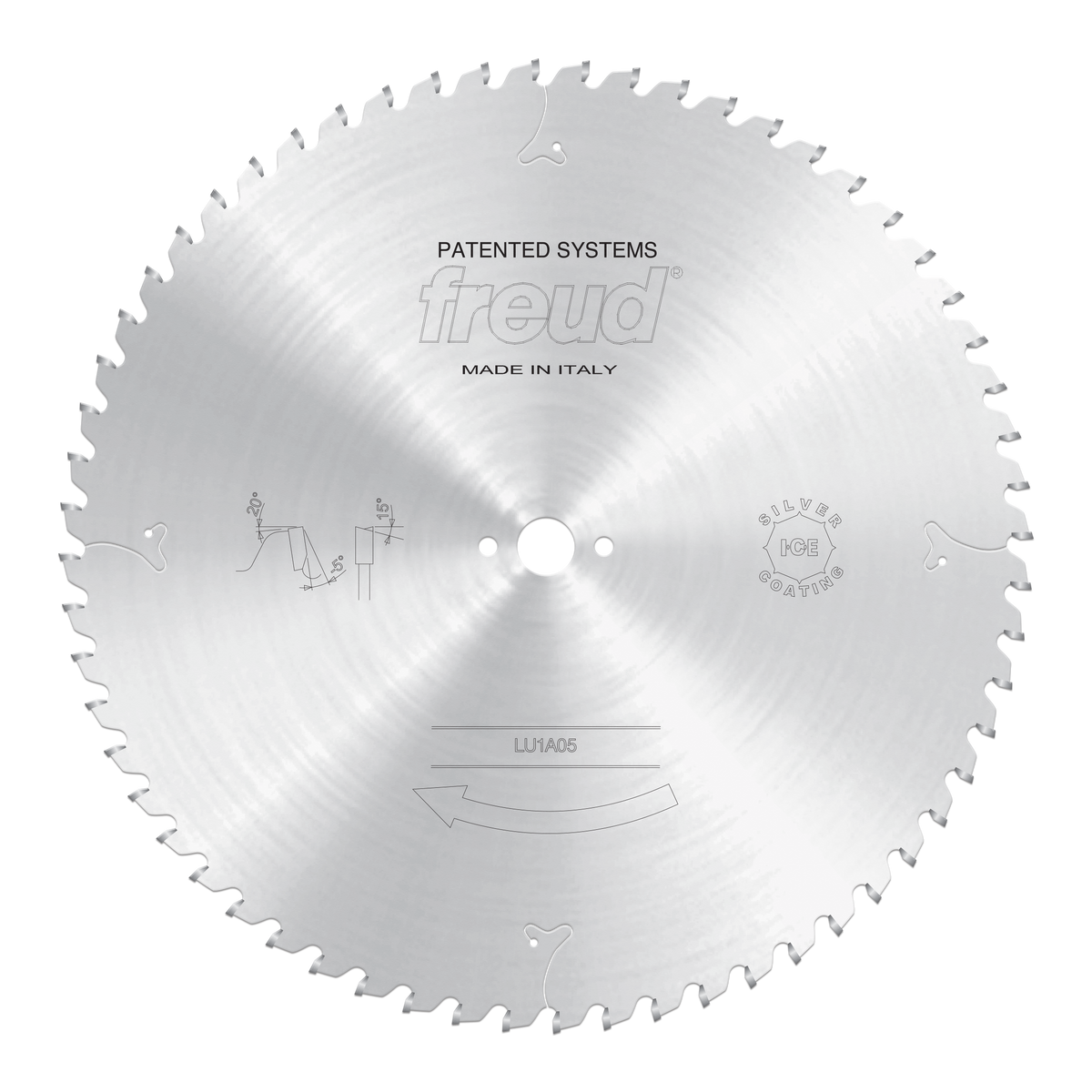 Freud LU1A05 500mm Carbide Tipped Blade to Cut Solid Wood for radial & pendulum machines