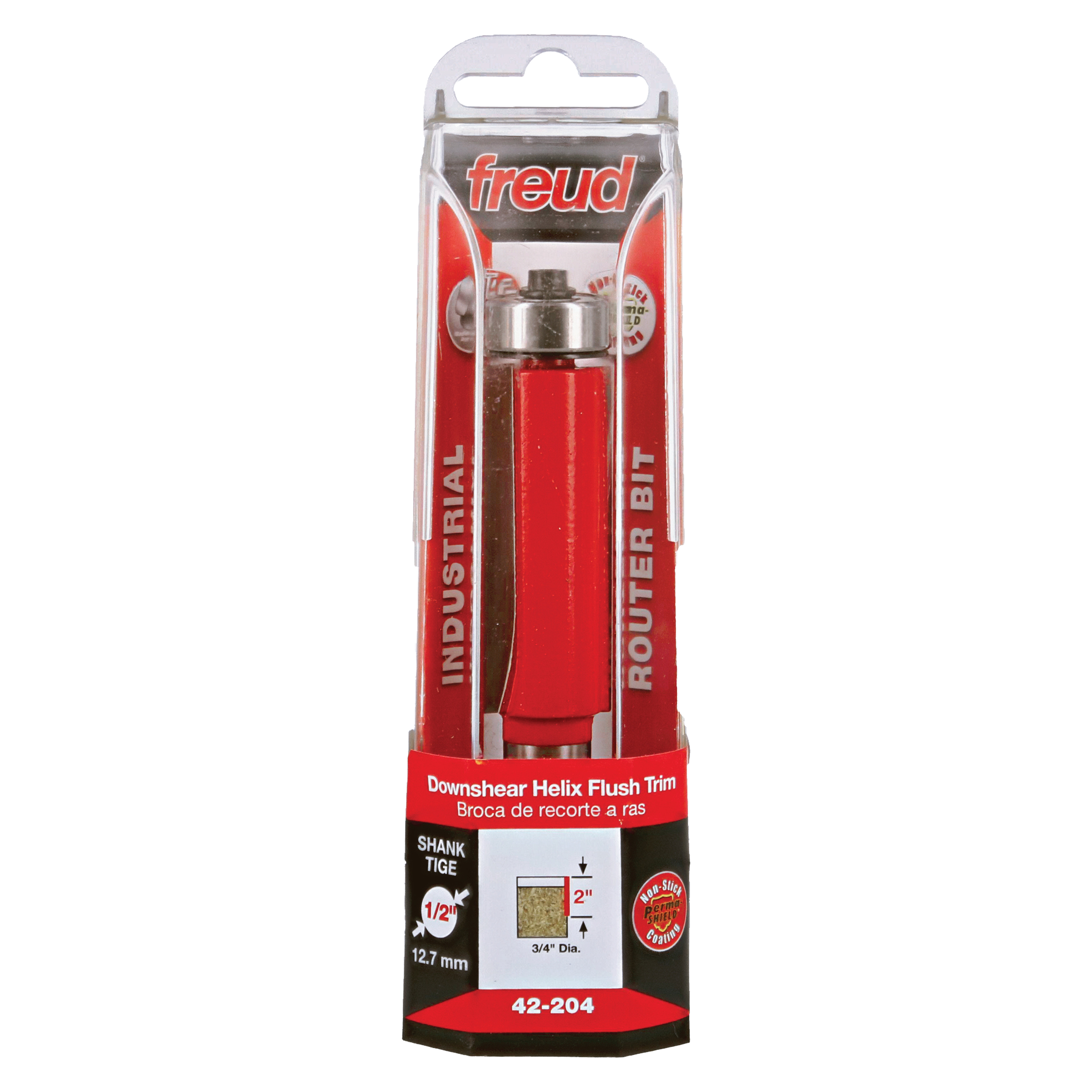 Freud 42-204 3/4" (Dia.) Downshear Helix Flush Trim Bit