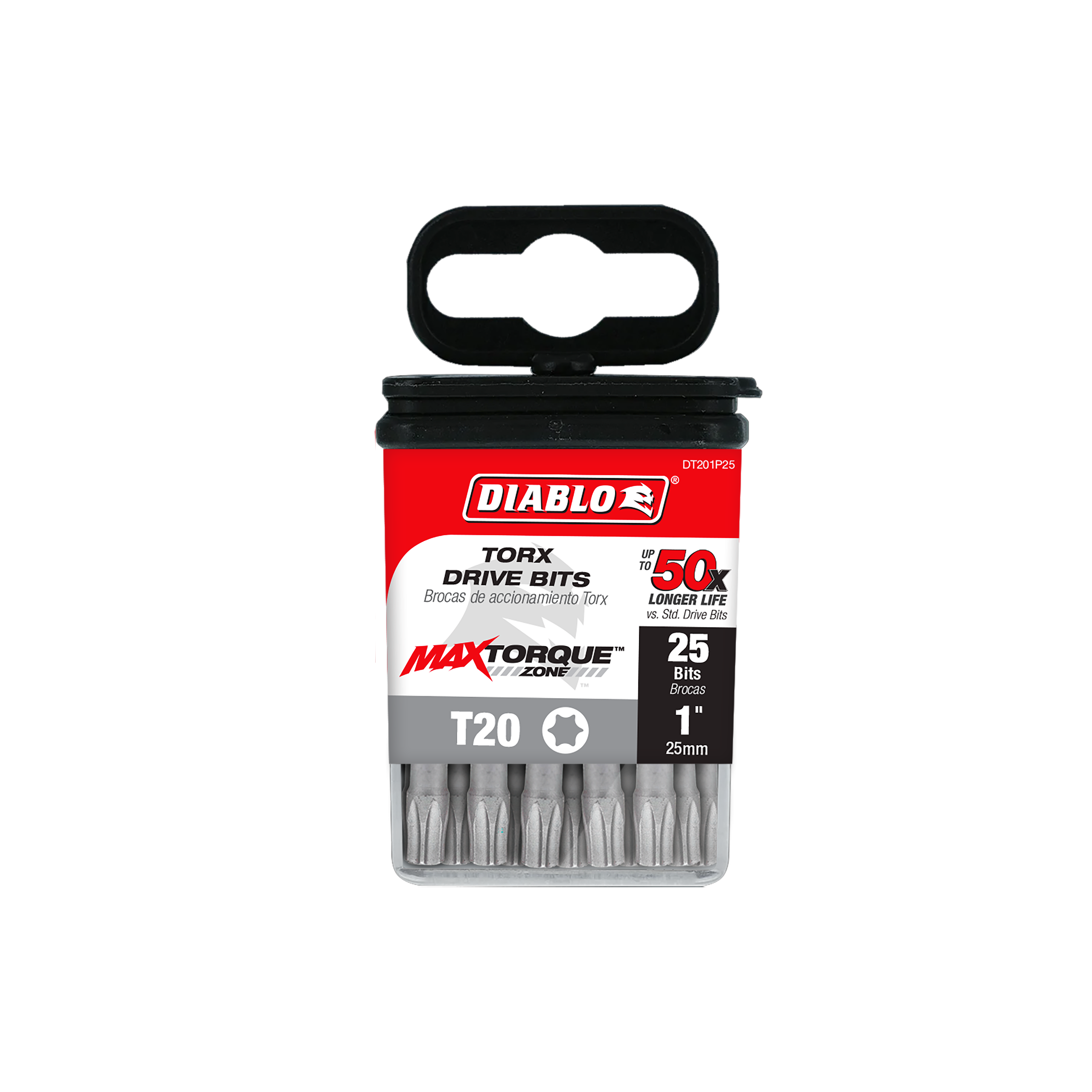 Diablo DT201P25 1" #20 Torx Drive Bits (25-Pack)