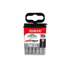 Diablo DT201P25 1" #20 Torx Drive Bits (25-Pack)