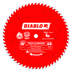 Diablo D1060N 10" x 60-Teeth Saw Blade for Thick Aluminum