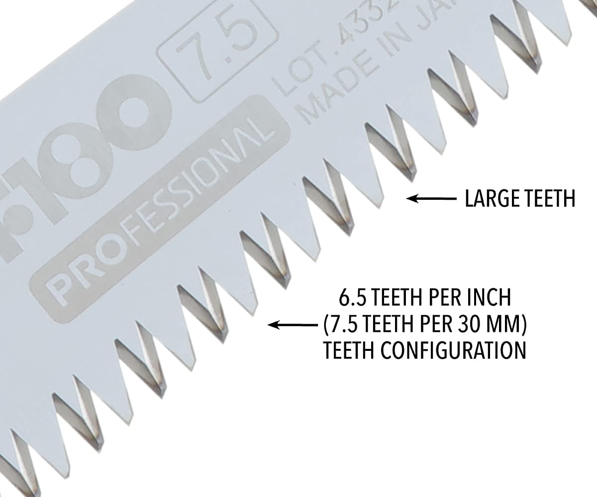 Silky Professional F180 180mm Folding Saw Large Teeth (143-18)