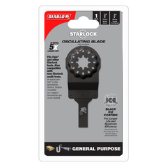 Diablo DOS039BGP 3/8" Demo Demon™ Starlock Bi-Metal Oscillating Blade for General Purpose Cuts