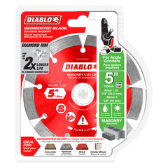 Diablo DMADS0500 5" Diamond Segmented Masonry Cut-Off Blade