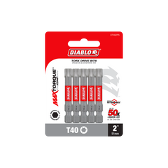 Diablo DT402P5 2" #40 Torx Drive Bits (5-Pack)