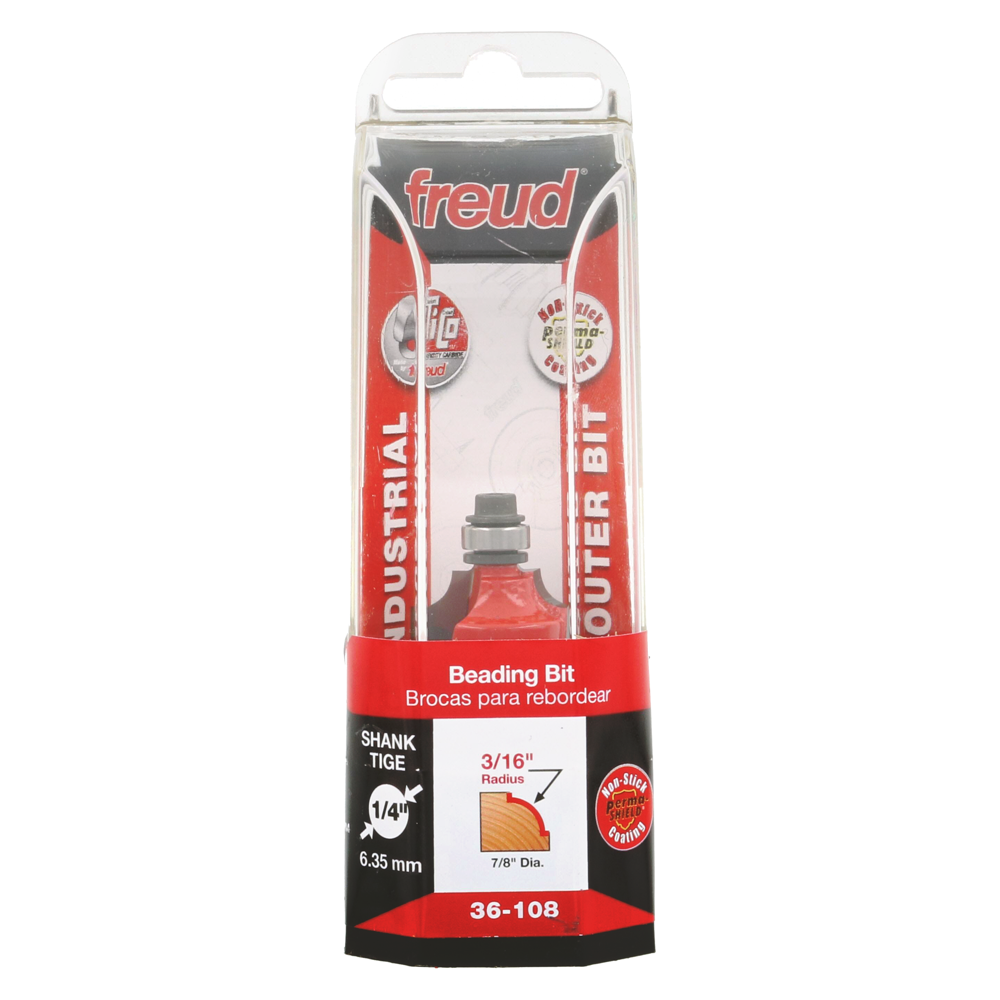 Freud 36-108 3/16" Radius Beading Bit