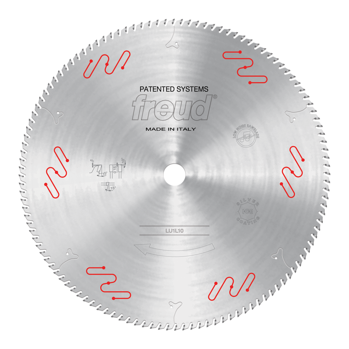 Freud LU1L10 355mm Carbide Tipped Saw Blade for Crosscutting