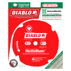 Diablo D0704DHA 7-1/4" x 4 Tooth (PCD) Fiber Cement HardieBlade