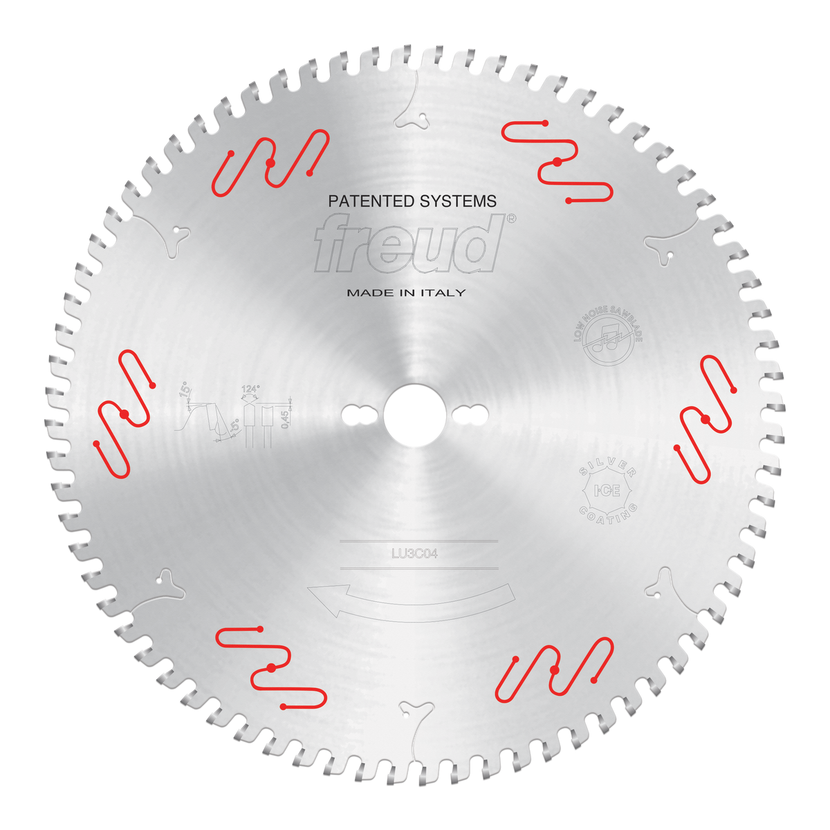 Freud LU3C04 350mm Panel Sizing Saw Blade for Sliding Table Saws