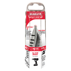 Diablo DSD1375S15 7/8" - 1-3/8" Impact Step Drill Bit (15 Steps)