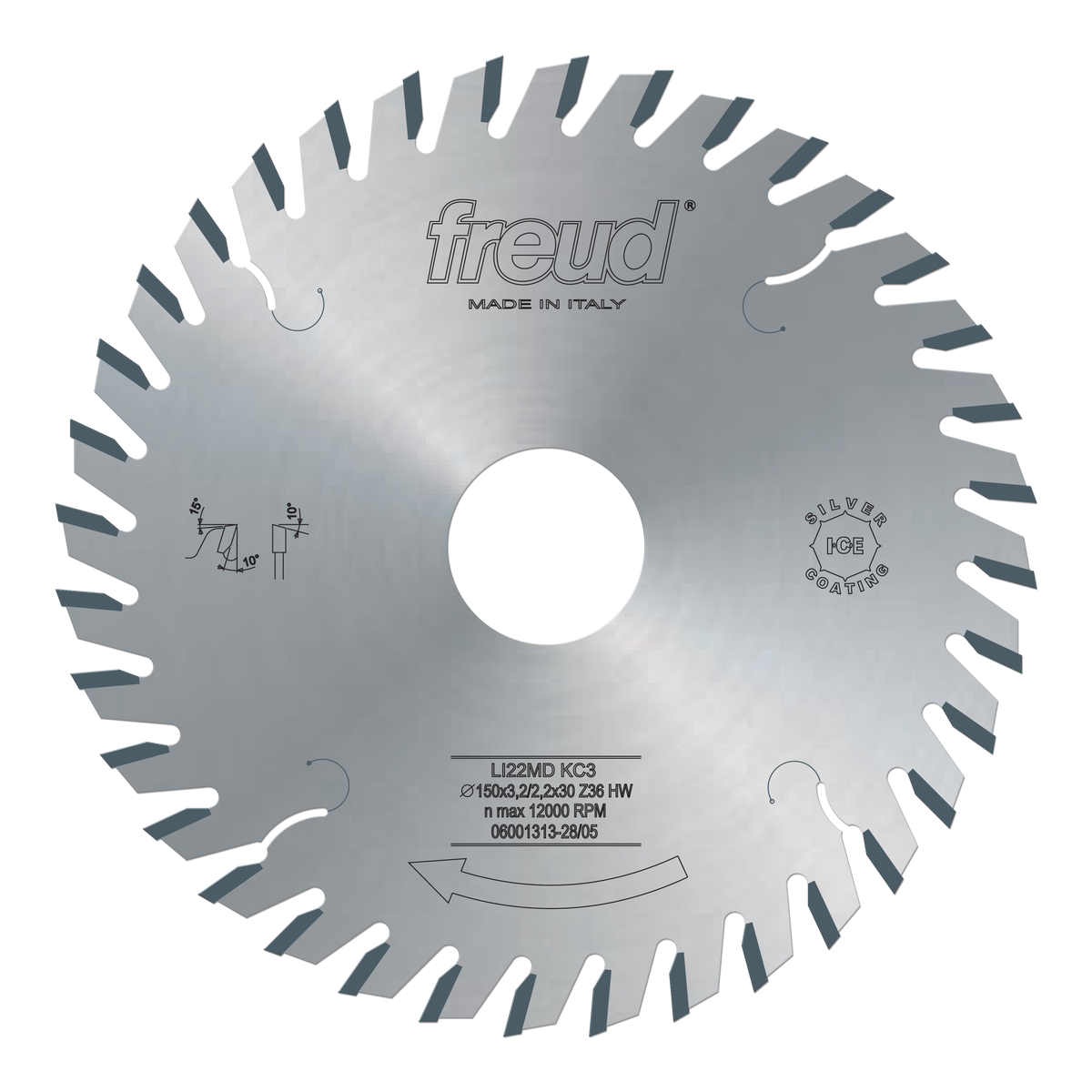 Freud LI22MDKC3 150mm Bevelled Tooth Scoring