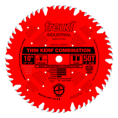 Freud LU83R010 10" Thin Kerf Combination Blade