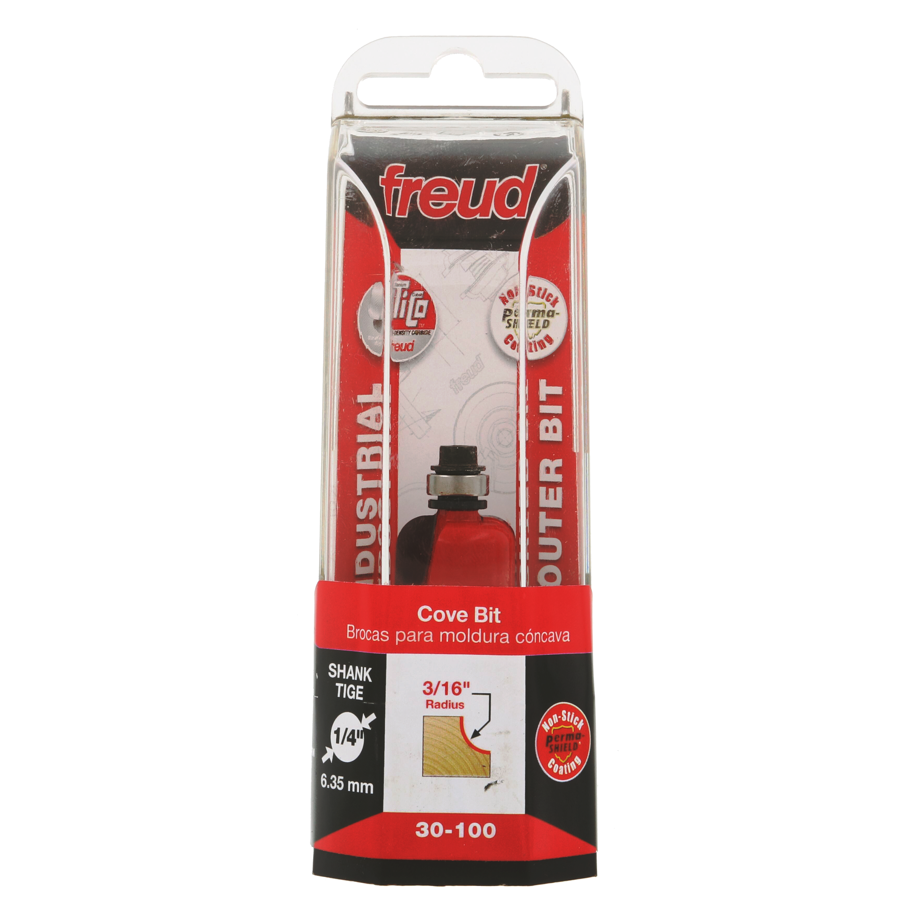 Freud 30-100 3/16" Radius Cove Bit