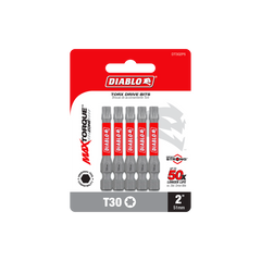 Diablo DT302P5 2" #30 Torx Drive Bits (5-Pack)