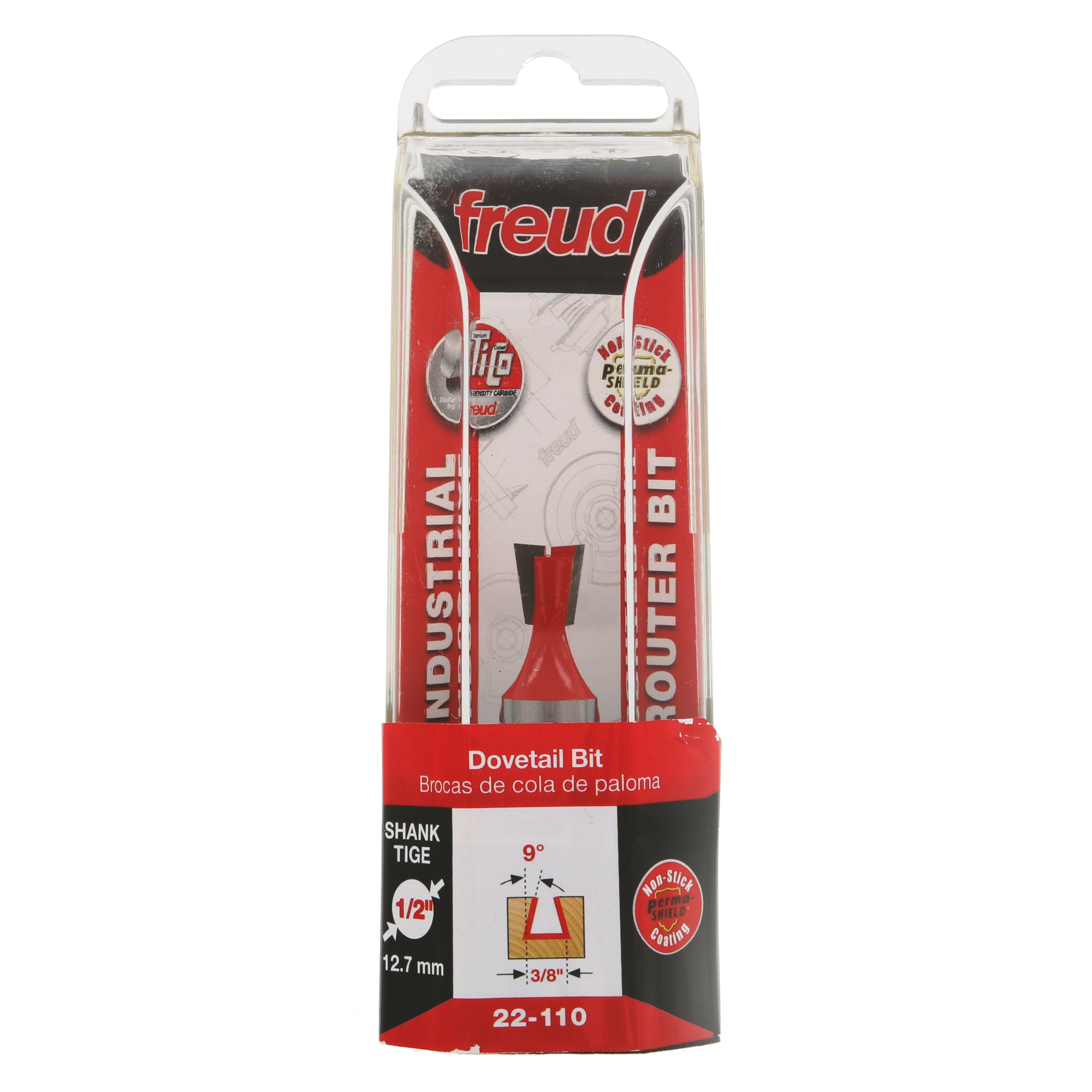 Freud 22-110 3/8" (Dia.) Dovetail Bit
