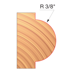 Freud EC124-IC 2-7/8" x 1-1/4" x 3/4" Concave Radius Cutters