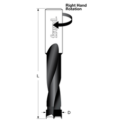 Freud BP12757R 12 mm (Dia.) Brad Point Bit