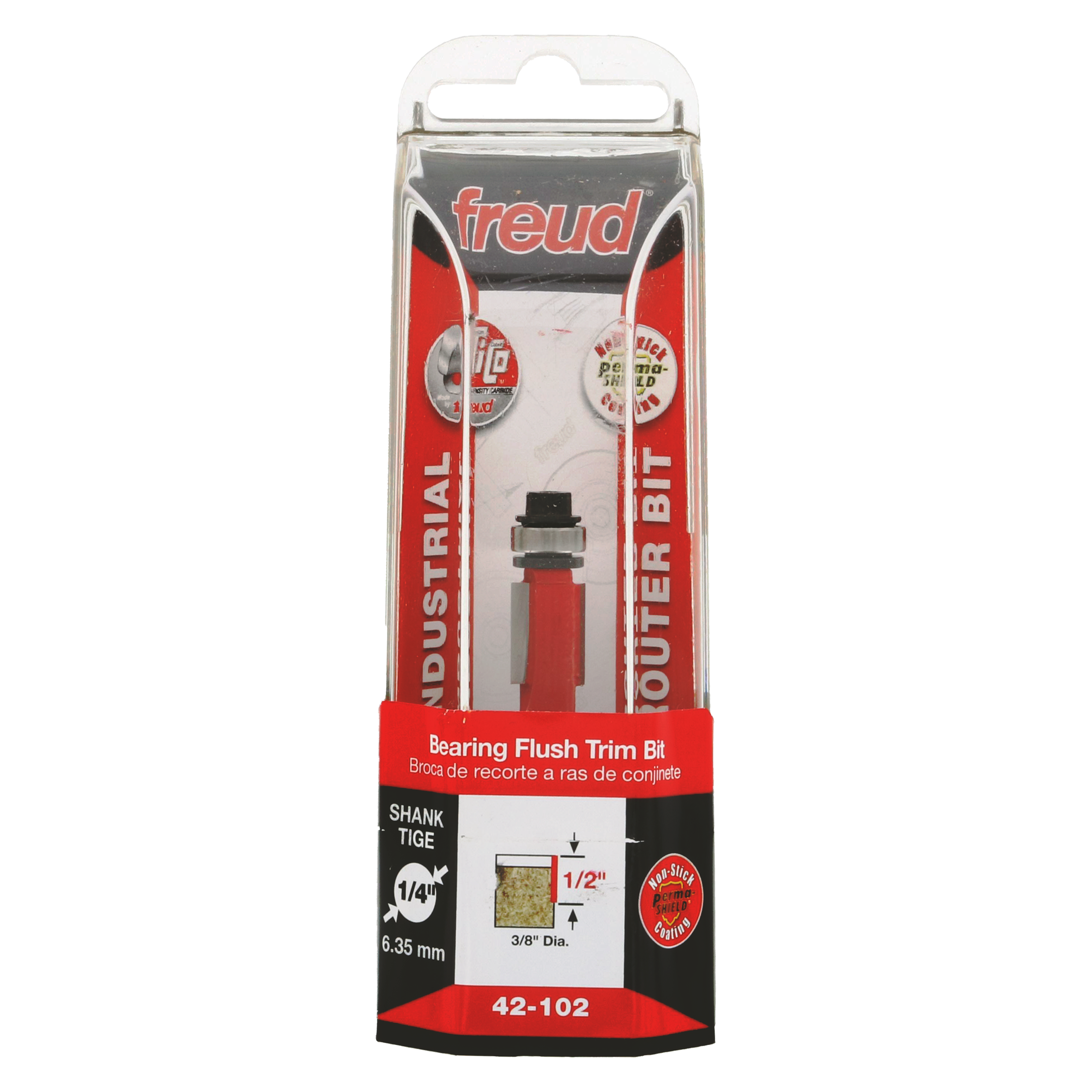 Freud 42-102 3/8" (Dia.) Bearing Flush Trim Bit