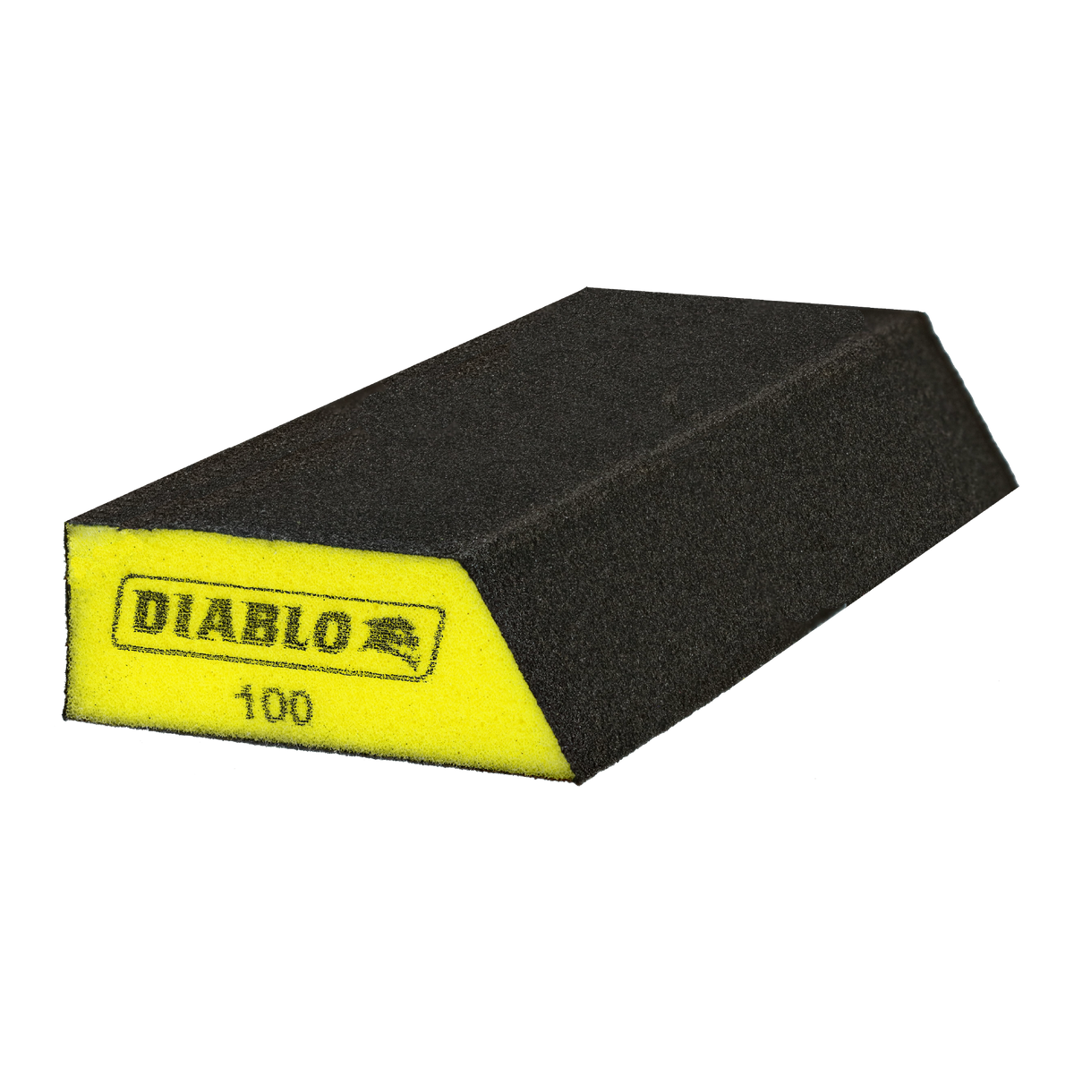 Diablo DFBANGBFIN01G 8" x 3" x 1" 100-Grit Extended Corner Contact Spanding Sponge