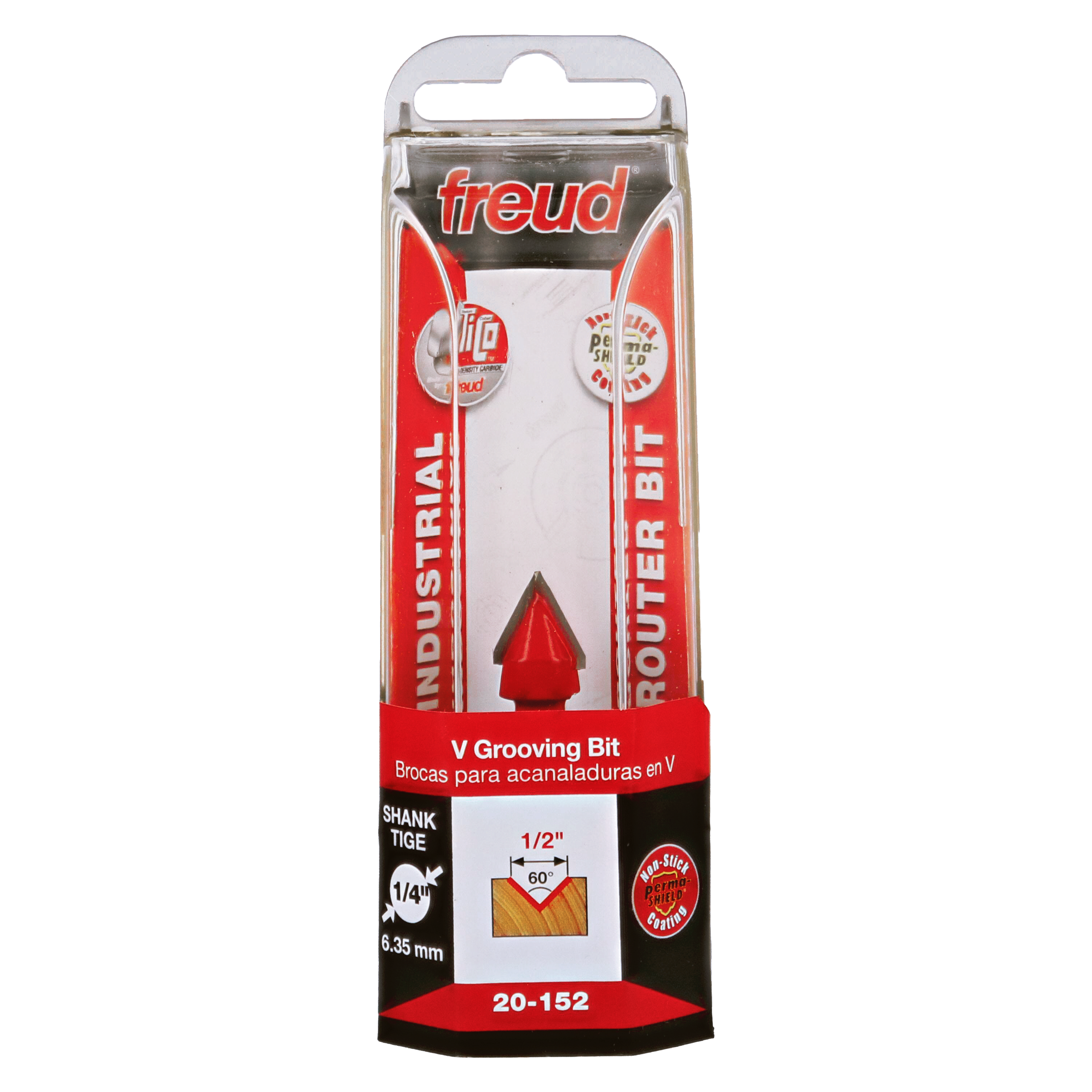 Freud 20-152 1/2" (Dia.) 60° V Grooving Bit