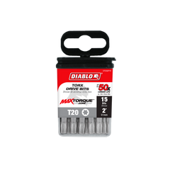 Diablo DT202P15 2" #20 Torx Drive Bits (15-Pack)