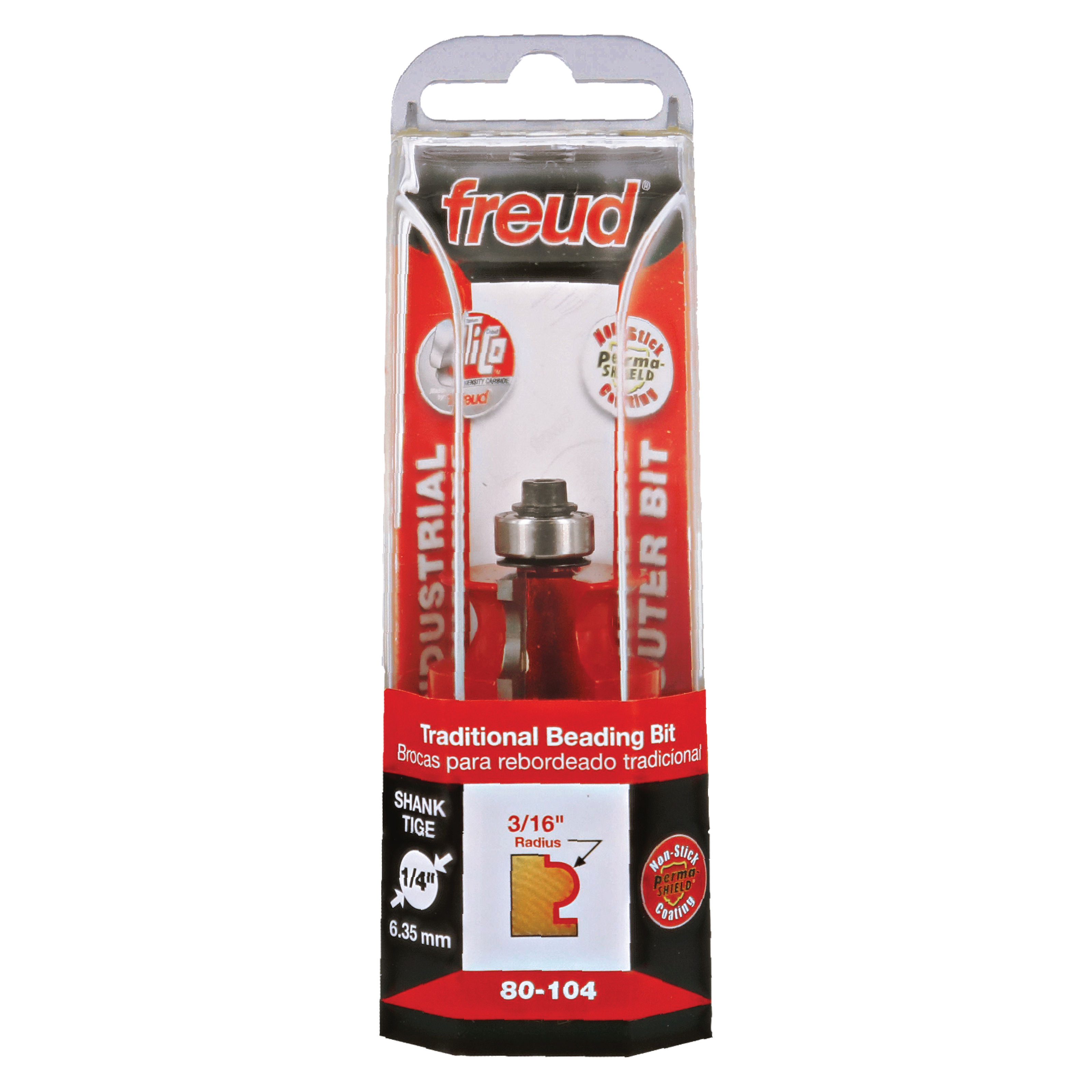 Freud 80-104 3/16" Radius Traditional Beading Bit
