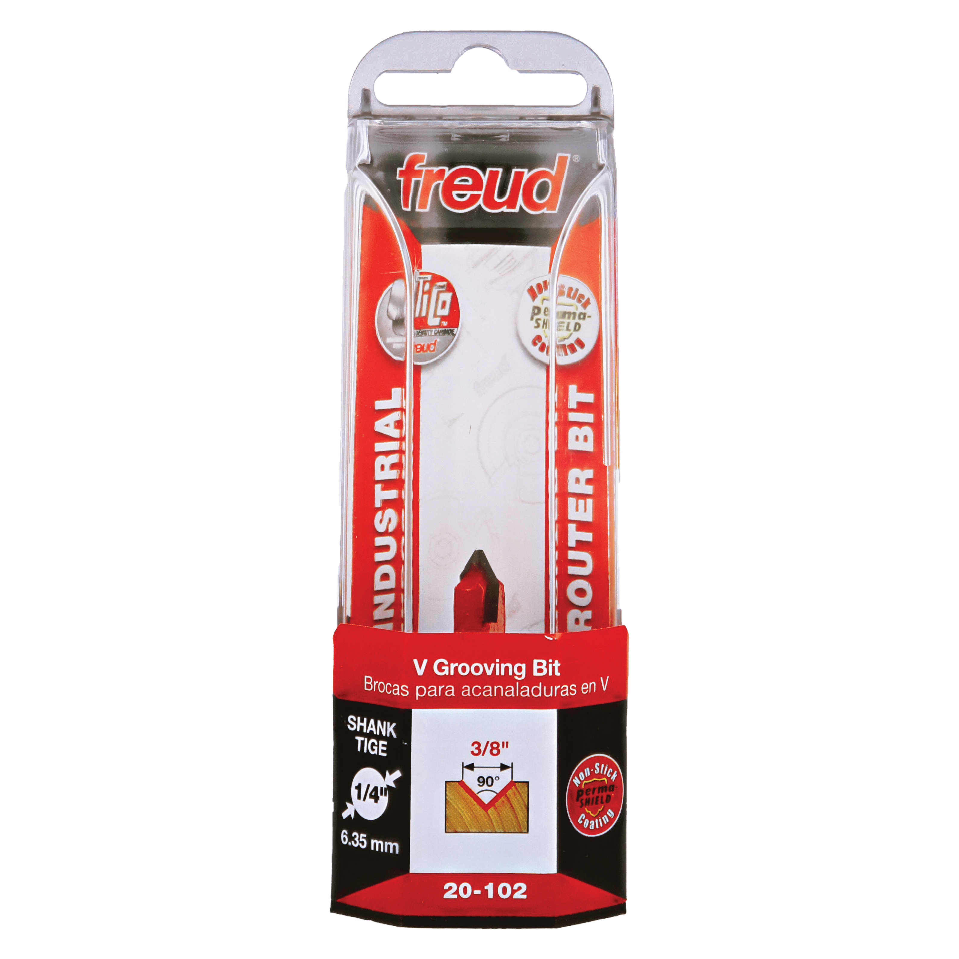 Freud 20-102 3/8" (Dia.) 90° V Grooving Bit