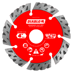 Diablo DMADST0400 4" Diamond Segmented Turbo Masonry Cut-Off Blade