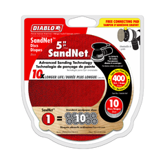 Diablo DND050400H10I 5" 400-Grit SandNET™ Sanding Discs