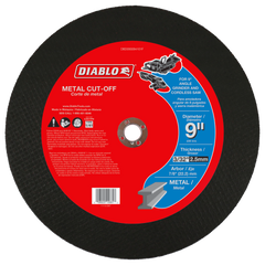 Diablo DBD090094101F 9" Metal Cut-Off Disc