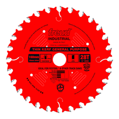 Freud LU86R006M20 160mm Thin Kerf General Purpose Blade