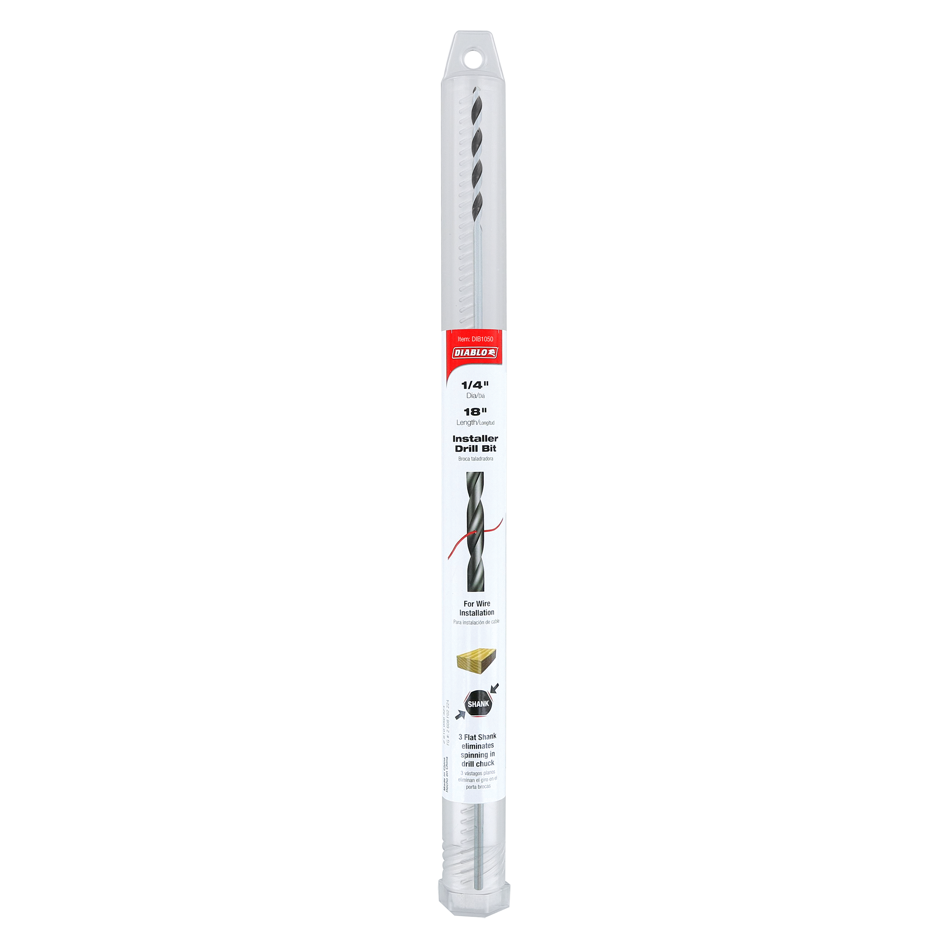 Diablo DIB1050 1/4" x 18" Installer Drill Bit for Wood