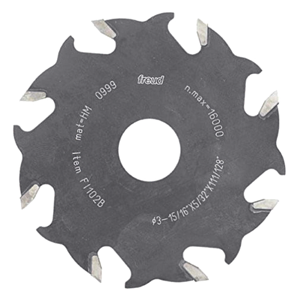 Freud FI102 4" 8-Tooth Replacement Blade for JS100, JS102 or Similar Biscuit Joiner