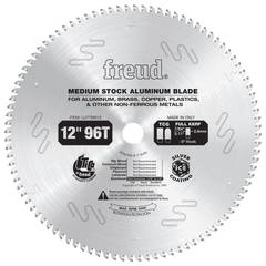 Freud LU77M012 12" Medium Stock Aluminum Blade