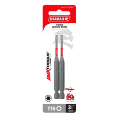 Diablo DT1535P2 3-1/2" #15 Torx Drive Bit