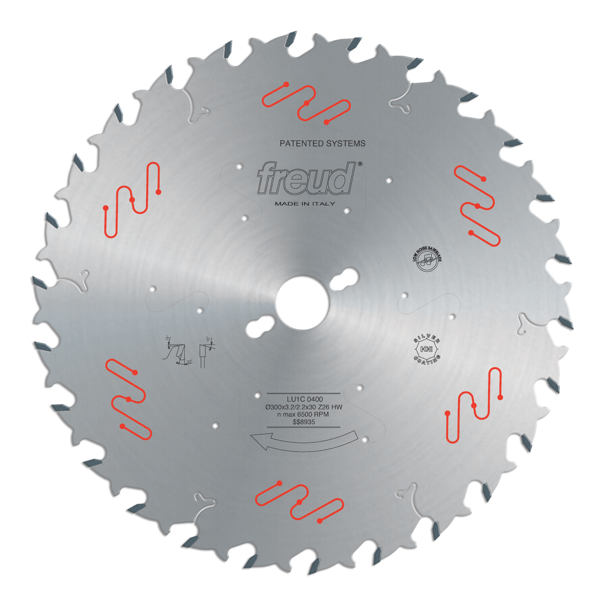 Freud LU1C04 300mm Carbide Tipped Blade to Cut Solid Wood