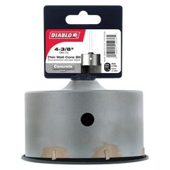 Diablo DMAPLCC1120 4-3/8" SDS-Plus Carbide Tipped Thin Wall Core Bit