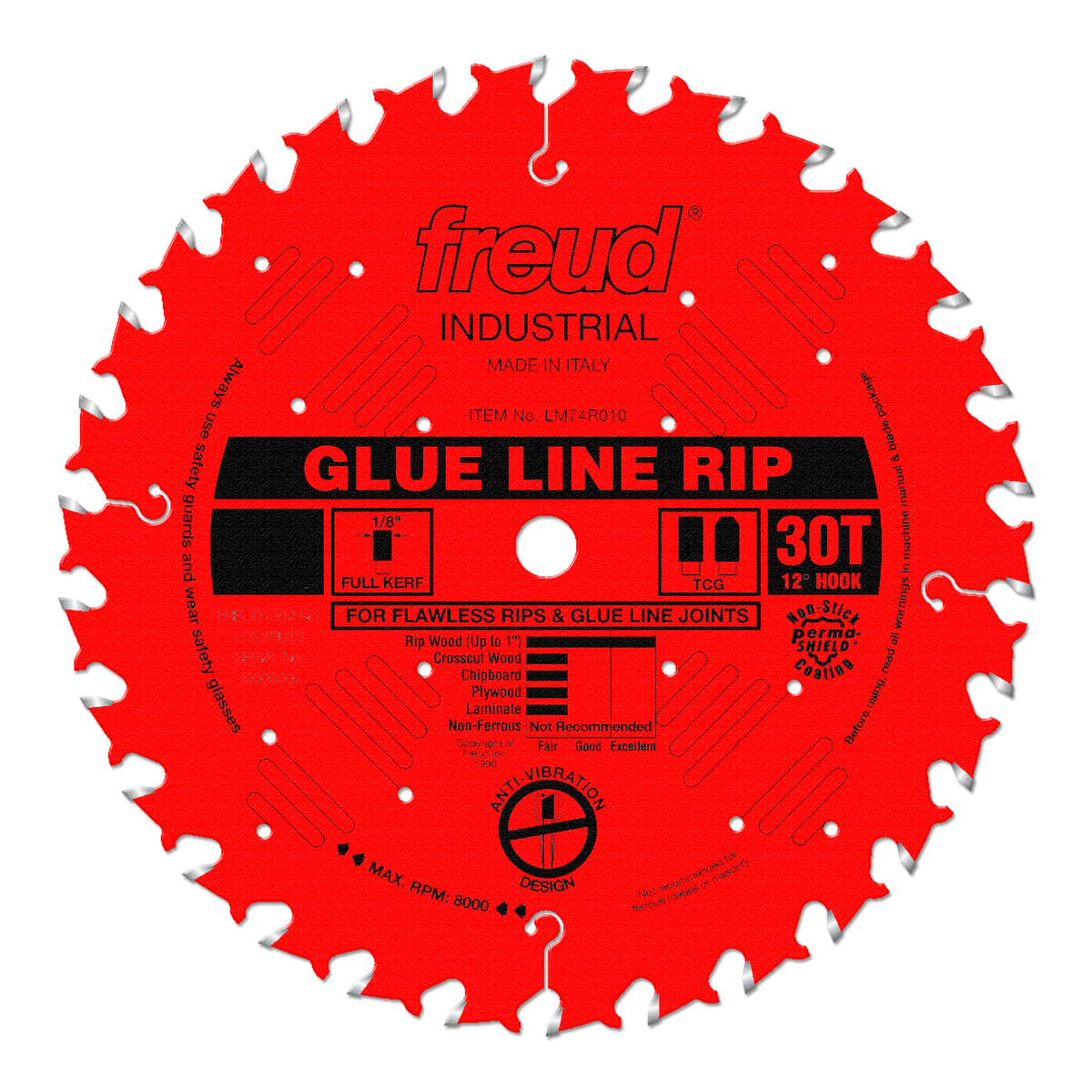 Freud LM74R014 14" Glue Line Ripping Blade