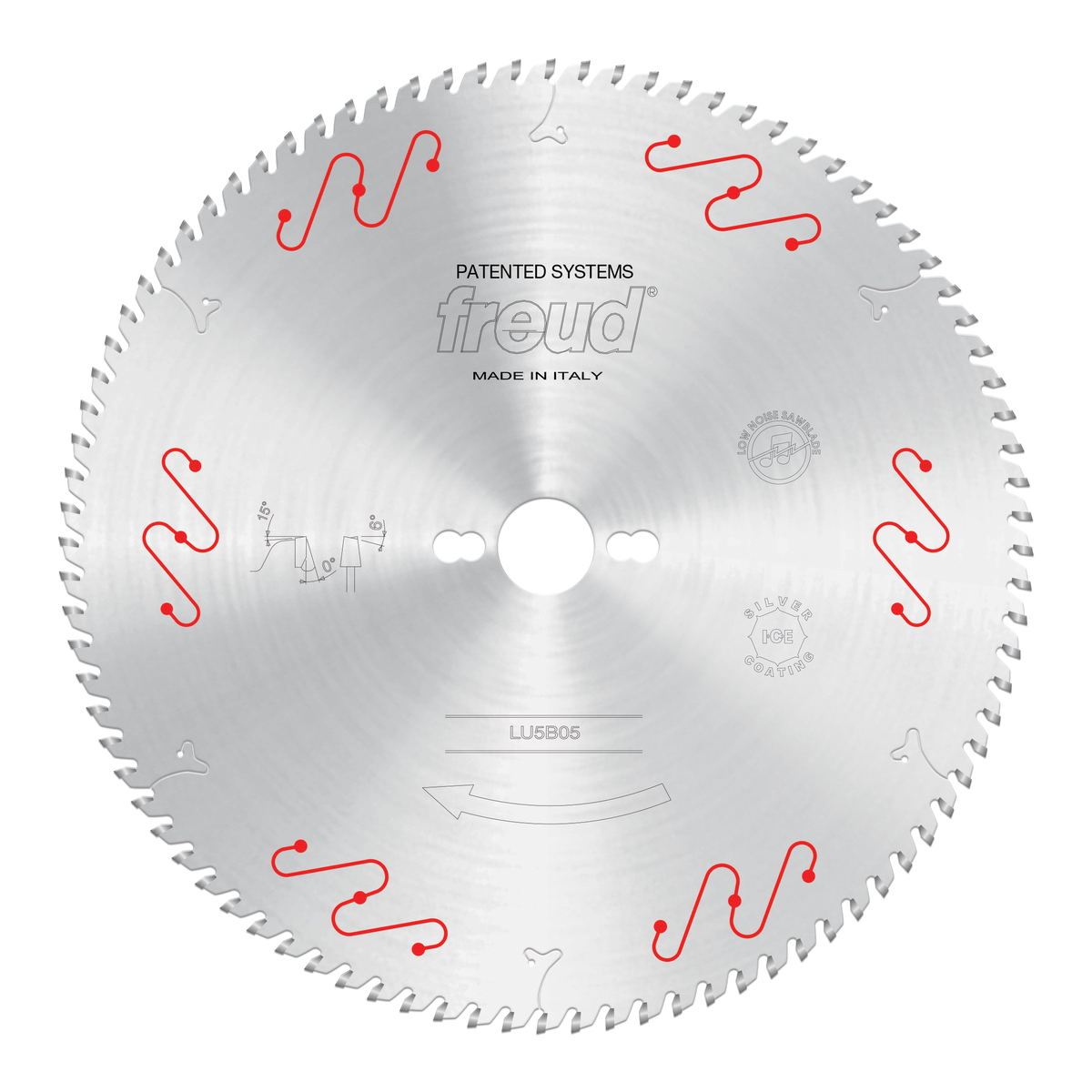 Freud LU5B05 300mm Thin to Medium Aluminum & Non Ferrous Blades with Mechanical Clamping