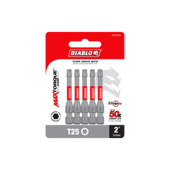 Diablo DT252P5 2" #25 Torx Drive Bits (5-Pack)