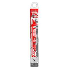 Diablo DS0608CF10 6" 8TPI Steel Demon™ Carbide Teeth Reciprocating Saw Blades for Thick Metal (10-Pack)