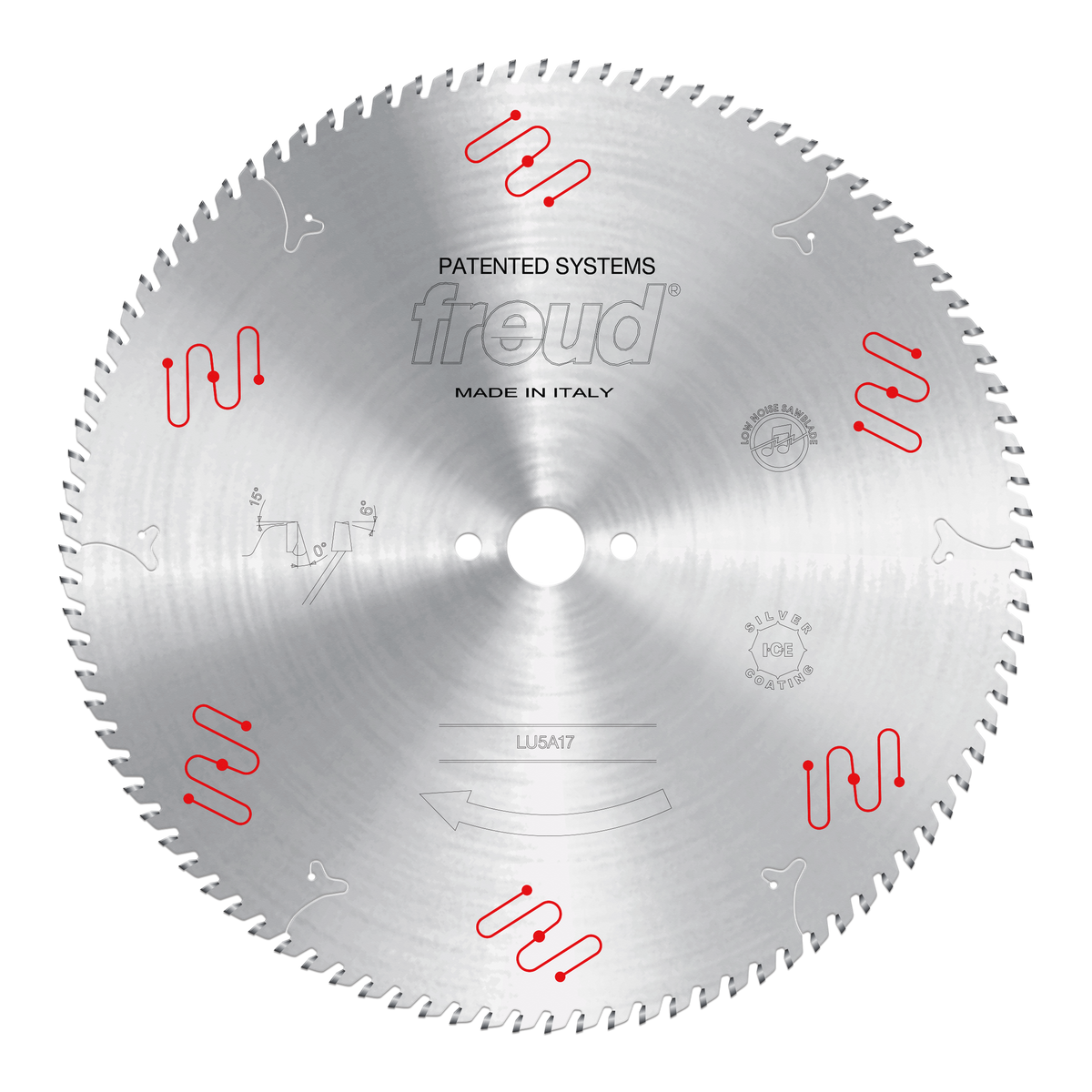 Freud LU5A17 400mm Medium to Thick Aluminum & Non-Ferrous Blades with Mechanical Clamping