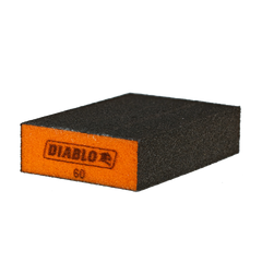 Diablo DFBLBLOMED01G 5" x 3" x 1" 60-Grit Large Flat Edge Sanding Sponge