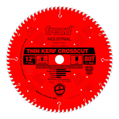 Freud LU88R012 12" Thin Kerf Fine Finish Crosscut Blade