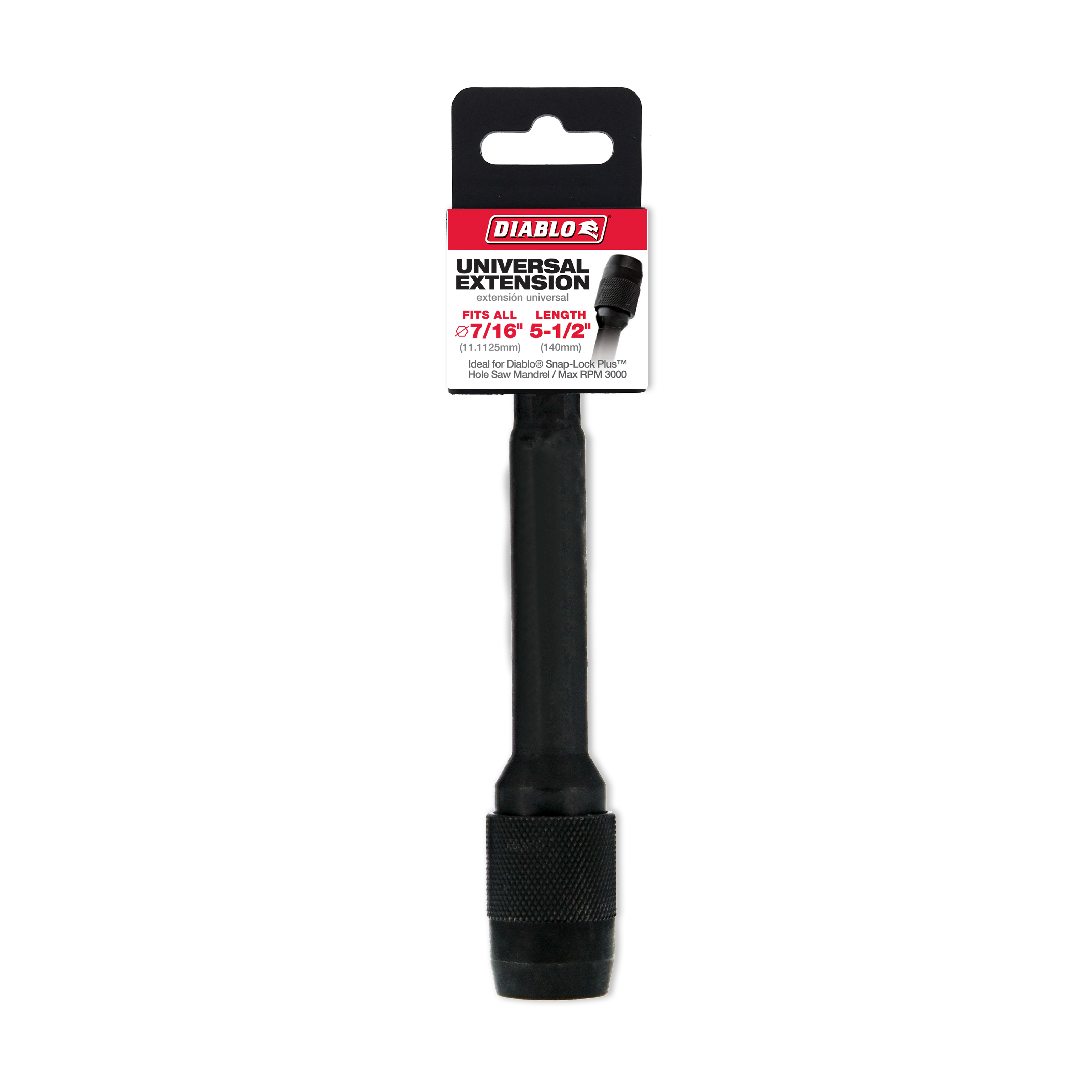 Diablo DHS500XT6 5-1/2" x 7/16" Universal Extension for Drills