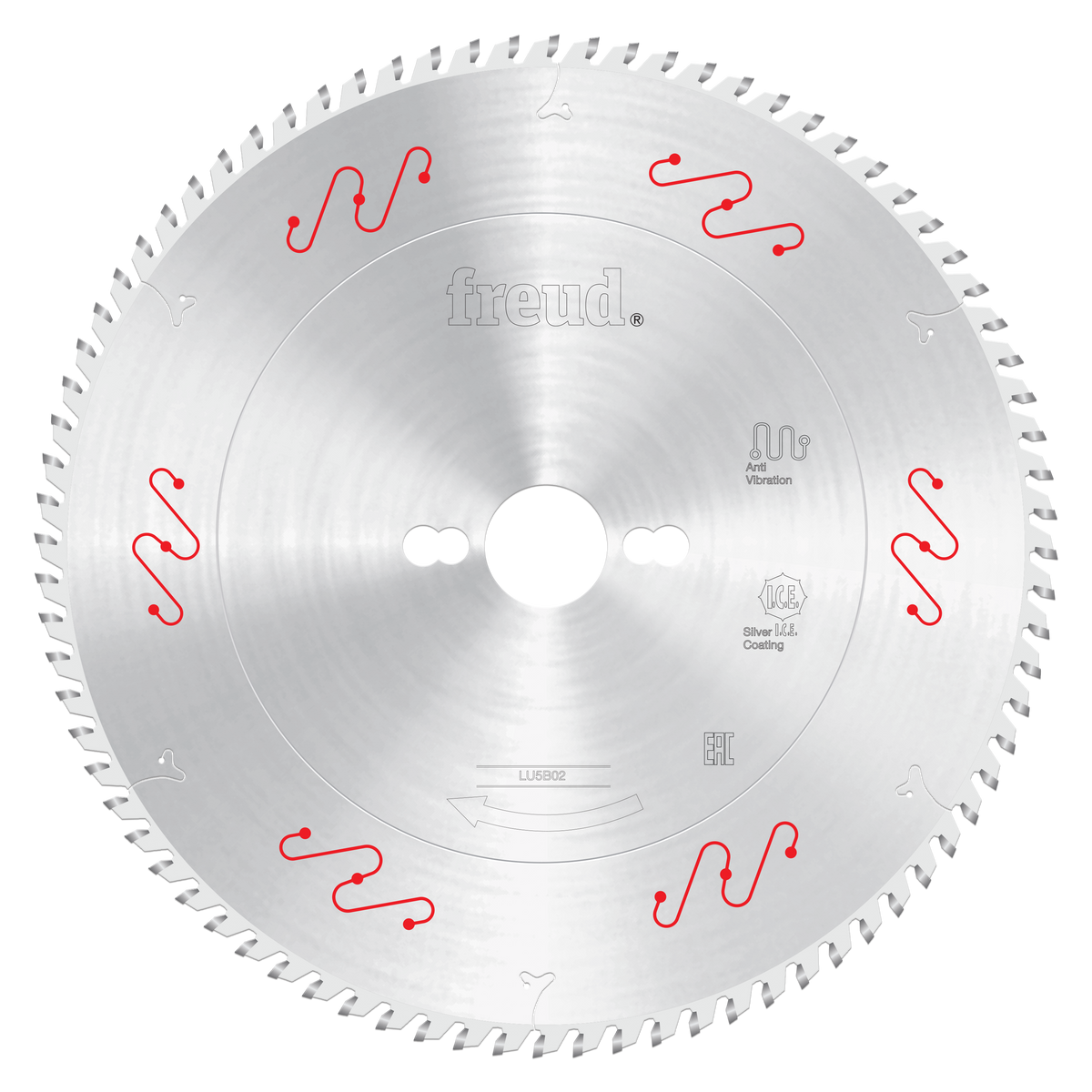 Freud LU5B02 250mm Thin to Medium Aluminum & Non Ferrous Blades with Mechanical Clamping