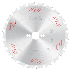 Freud LU1C01 250mm Carbide Tipped Blade to Cut Solid Wood