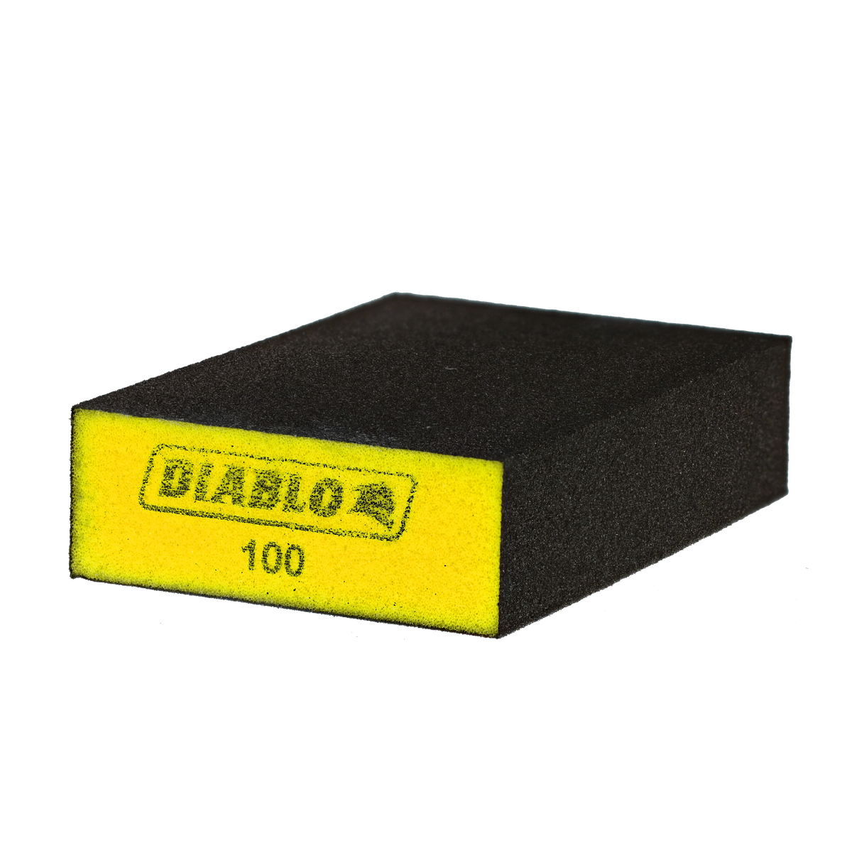 Diablo DFBBLOCFIN01G 4" x 2-1/2" x 1" 100-Grit Flat Edge Sanding Sponge