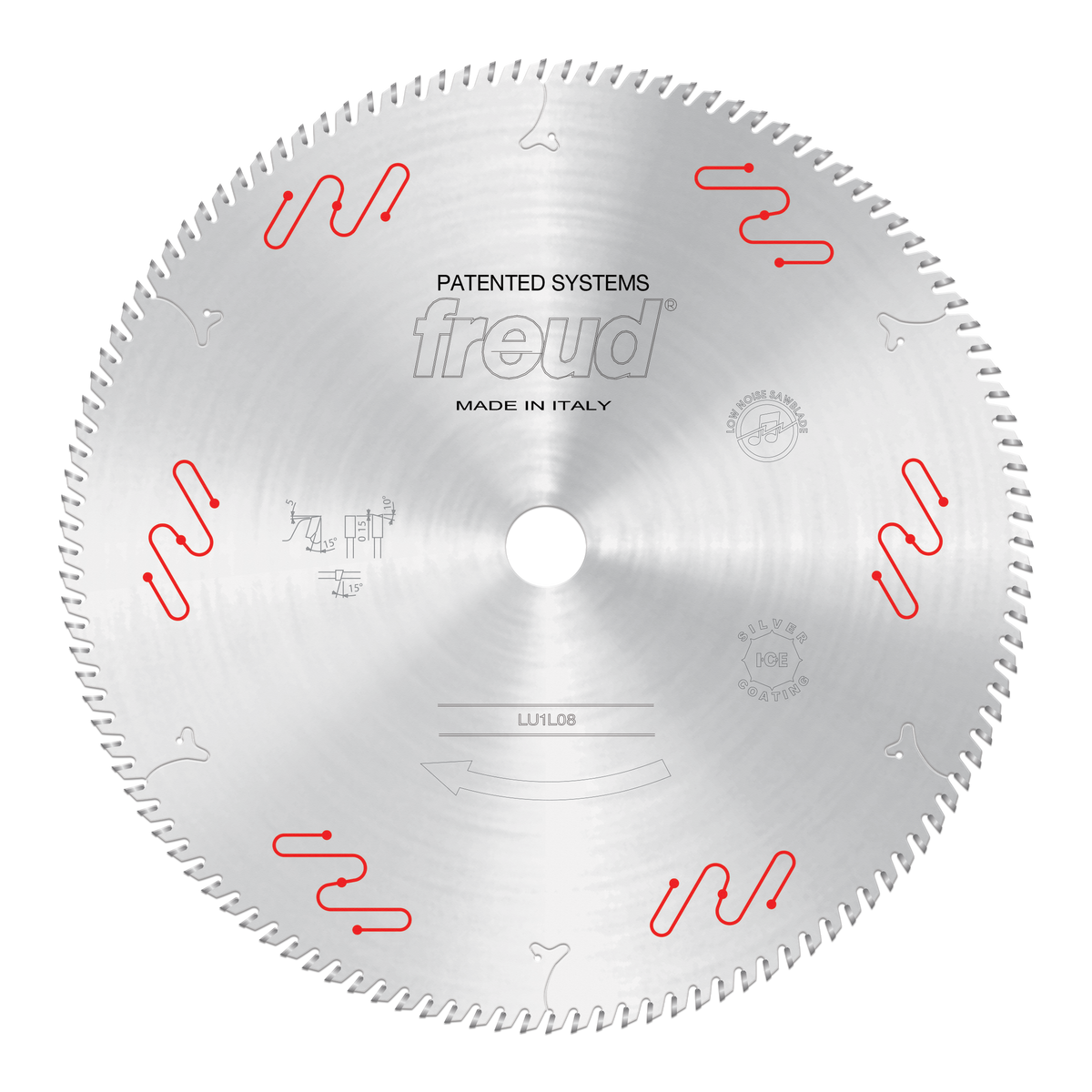 Freud LU1L08 305mm Carbide Tipped Saw Blade for Crosscutting