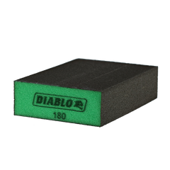 Diablo DFBLBLOSFN04G 5" x 3" x 1" 60-Grit Large Flat Edge Sanding Sponges (4-Pack)